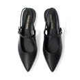 thumbnail image 3 of Women’s Pointed Toe Slingback Flats, Adjustable Ankle Strap Low Heel Dress Shoes for Work & Daily Wear, 3 of 8