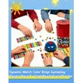 thumbnail image 4 of Fast Bead Grabbing Match Color Bingo Game with Color Line Board, Fun Educational Board Games for Family Party Group 2-4 Players, 4 of 7