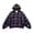 Purple, variant on JIAYUE Men Zip Up Hoodie Stylish Plaid Color Block Oversize Long Sleeve With Pocket Sweatshirt Outerwear for Everyday Outings