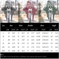 thumbnail image 3 of Womens Halloween Costumes 2024 Cosplay Gothic Dresses Women's Fashion Gothic Punk Print Wide Sleeve Strappy Dress, 3 of 5