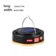thumbnail image 2 of Wosthever Luz colgante para tienda de campaña Solar ABS, portátil recargable, Control remoto de 5 velocidades, salida USB, lámpara de Camping Iluminación y accesorios Negro Wosthever HA074566-01, 2 of 6
