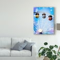 thumbnail image 3 of Trademark Fine Art 'Carnival Blues III' Canvas Art by Sylvia Coomes, 3 of 4
