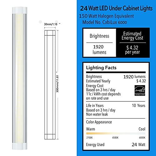 Lumière LED Sous-meuble, Veilleuse À Intensité Variable Avec Télécommande,  Lumières D'armoire Pour Garde-robe, Placard, Cuisine, 1 Pièce/3 Pièces