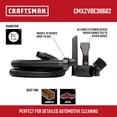 thumbnail image 2 of Kit de accesorios para aspiradora en seco y húmedo para limpieza de automóviles CRAFTSMAN CMXZVBE38662, 2 of 7