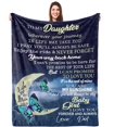 thumbnail image 1 of LHSHID Gifts for Daughter Daughter Gifts Daughter Christmas Birthday Gift Birthday Gifts for Daughter Daughter Blanket Daughter Gifts from Dad Throw Blanket 30"x40", 1 of 6