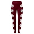 thumbnail image 4 of WILLBEST Leggings Estampados Para Mujer, Pantalones de Yoga de Cintura Alta Con Realce Para Fitness, Entrenamiento, Correr, Deportes, Cómodos, Elásticos y Suaves, Ropa Deportiva Extra Grande, 4 of 4