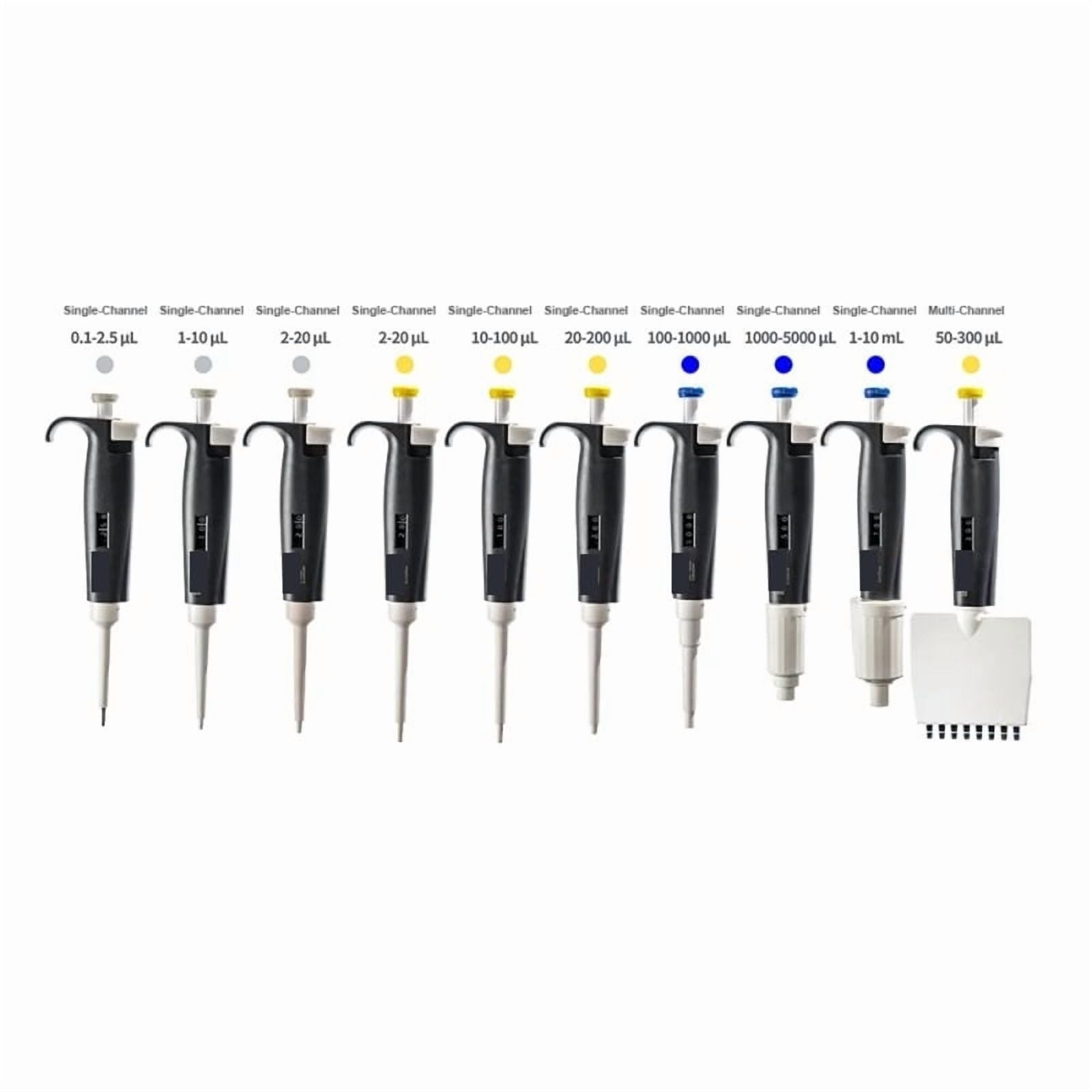 Laboratory Micropipette Plastic Pipettes Dropper Manual Digital Adjustable Pipette Manufacturer Pipettor Lab Equipment , High-Accurate