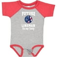thumbnail image 3 of Inktastic Future Lineman Like Daddy Boys Baby Bodysuit, 3 of 5