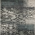 thumbnail image 2 of Superior Bristol 2' 7" x 8' Indoor Runner Rug, Abstract Damask Rugs for Living Room Bedroom, Rivulet, 2 of 6