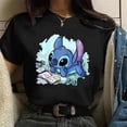 thumbnail image 5 of Camiseta gótica de punto de Disney con dibujos animados divertidos para mujer, camiseta de Lilo Stitch, camiseta gráfica, camisetas de Hip Hop, ropa femenina, 5 of 5