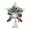B, variant on ZMKIAG Hollow Star Christmas Tree Topper in 8-10 Inch Sizes with Artificial Greenery, Rustic Treetop Decoration with Lightweight Construction for Easy Installation & Festive Holiday Display