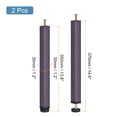 thumbnail image 2 of Unique Bargains 2 Pack Adjustable Height Bed Frame Support Legs(350mm-385mm/13.8'-15.2'), Gray, 2 of 5
