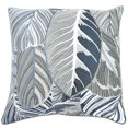 thumbnail image 2 of Beach Blue and Gray Elegant Decorative Throw Pillow Cover (18"x18") Set of 2, 2 of 4