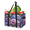Multicolor 3, variant on CURLYOOT Bee Reusable Grocery Bag, Large Foldable Grocery Totes Shopping Bag for Groceries, Bumblebee with Flower Printed Shopping Bags with Handles for Kitchen Trunk Picnic