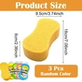 thumbnail image 1 of Esponja de limpieza extra gruesa y grande, espuma rica con gran absorción de agua, esponja de limpieza multiusos gigante para automóviles, barcos, muebles, bañeras, suave y delicada, no raya ni daña, 1 of 7