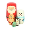 thumbnail image 2 of Something Different Matryoshka Doll Christmas Doll Set, 2 of 4