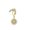 3, variant on Five Diamonds No Piercing Belly Button Clip Stainless Steel Navel Ring Jewelry-6