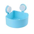 thumbnail image 4 of MasteelfCA Plastic Suction Cup Bathroom Kitchen Storage Rack Organizer Shower Shelf (Blue), 4 of 8