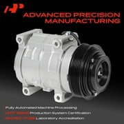 A-Premium Air Conditioner AC Compressor with Clutch Compatible with Dodge Grand Caravan 3.6L 2011-2016, Chrysler Town & Country 200, Journey, Avenger, Ram C/V & Volkswagen Routan