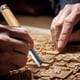 thumbnail image 5 of Herramientas para tallar madera: juego profesional de 4 cinceles para trabajar la madera | Herramientas manuales ergonómicas para carpinteros y principiantes | Portátiles, 5 of 8