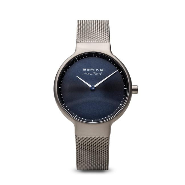 Bering 15531 077 Female Max Rene Brushed Grey Mesh Watch Walmart