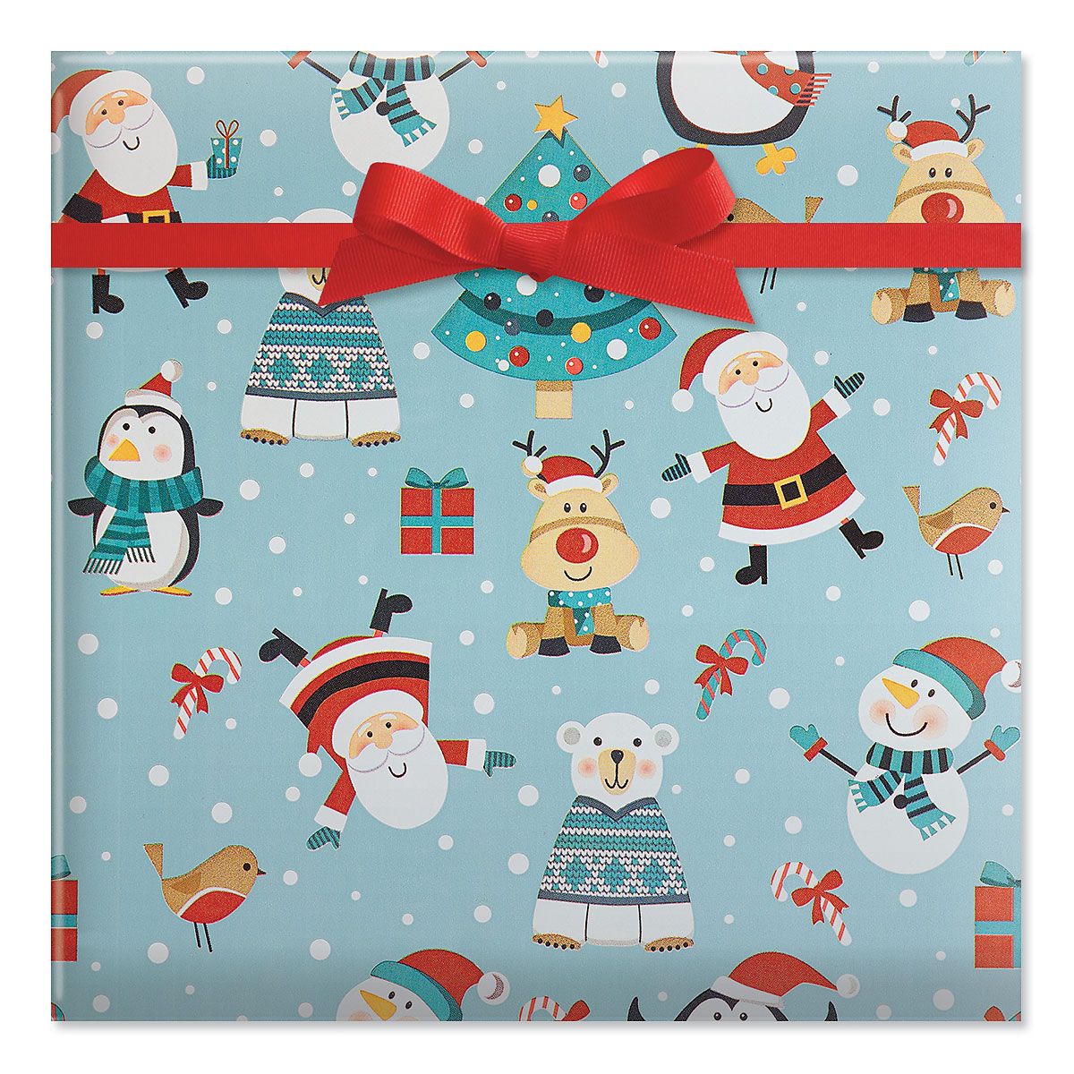 Current Christmas Critters Jumbo Rolled Gift Wrap photo 3