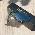 thumbnail image 3 of Walleva Titanium Polarized Replacement Lenses for Oakley Flight Jacket Sunglasses, 3 of 5