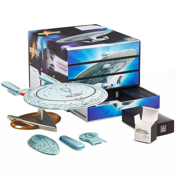 CC Countdown Characters by Numskull Star Trek Enterprise Figure ‚Äì Official Star Trek Merchandise - Collectable Advent Calendar Statue