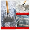 thumbnail image 5 of CSSAD Ice Shovel & Ice Breaker Manganese Steel Ice Crusher Snow Shovel Heavy Duty Winter Snow Removal Tool Multi Purpose Steel Shovel, 5 of 6