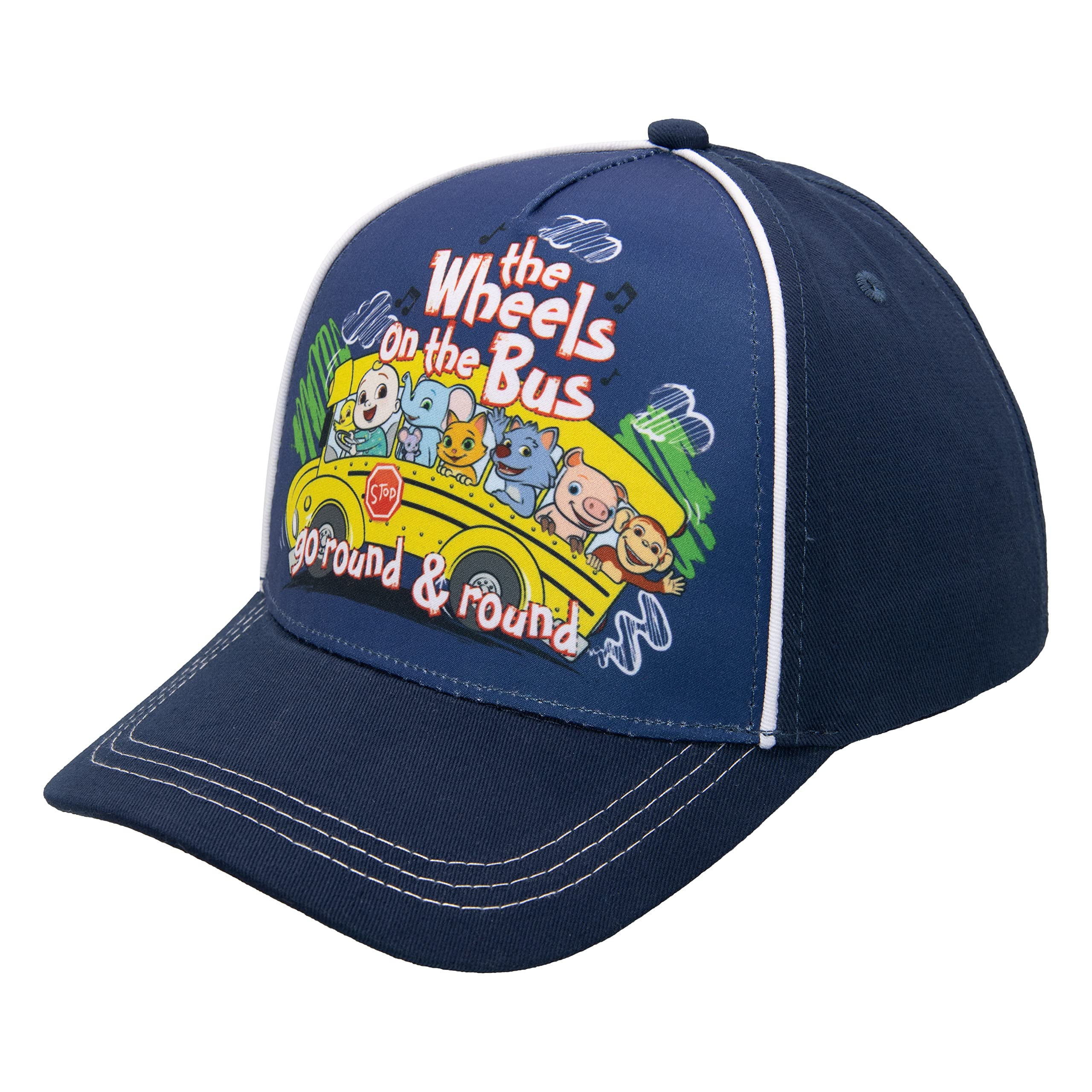 Toddler Hat, Cotton Baseball Hat with Designs