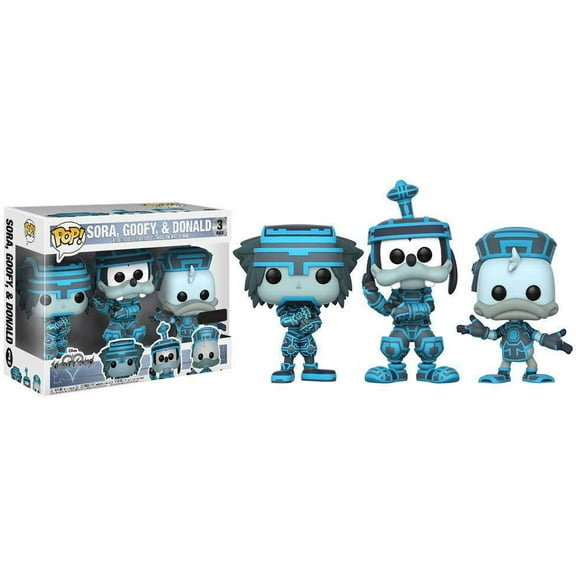 Funko POP! Disney Sora, Goofy & Donald Vinyl Figure 2-Pack