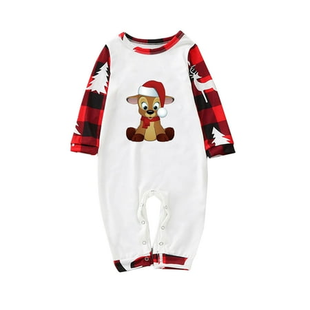 

MIDCKE Matching Family Outfits Cute Xmas Elk Reindeer Graphic 2Pc Long Sleeve T Shirts and Pants 2 Piece Long Sleeve Clothes Loungewear Set