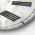 thumbnail image 3 of Designart 'A Woodland Walk Into The Forest V Traditional Wall Clock, 3 of 4