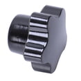 thumbnail image 4 of New Arrivals 5Pcs M8 Female Thread 32mm Star Head Clamping Nuts Knob Grip Handle, 4 of 8