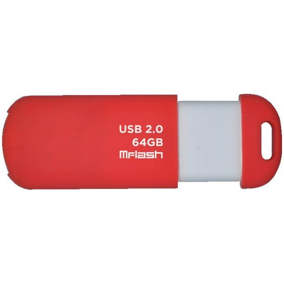 Disque Flash USB Rouge de 64 Gb
