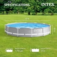 thumbnail image 2 of Open Box Intex 12'x 30" Prism Frame Above Ground Swimming Pool with Pump, 2 of 6