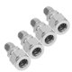 thumbnail image 4 of Adaptador de tubo de compresión Ticfox 4 Piezas Accesorio de compresión de acero inoxidable, 4 of 9