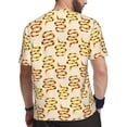 thumbnail image 2 of Rocae Hand Drawn Snake for Men's Mesh Quick-Dry Short Sleeve Workout T-Shirt,Mens Crew Neck Tee Lightweight Soft Classic T Shirts X-Small, 2 of 9