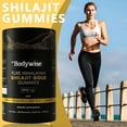 thumbnail image 2 of Gomitas de Shilajit Puro del Himalaya Bodywise Gold 60 Gomitas NUEVAS Mejores, 2 of 7