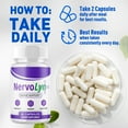 thumbnail image 4 of NervoLyn Advanced Nerve Health Support Pills Natural Vitamin Supplement Nervo Lyn 120 Capsules, 4 of 6