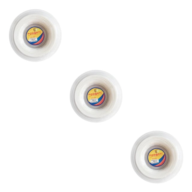 Sonducket Raqueta de tenis de 12 m Cuerda de raqueta Hilo de alta elasticidad Línea texturizada Blanco Type1 NO1