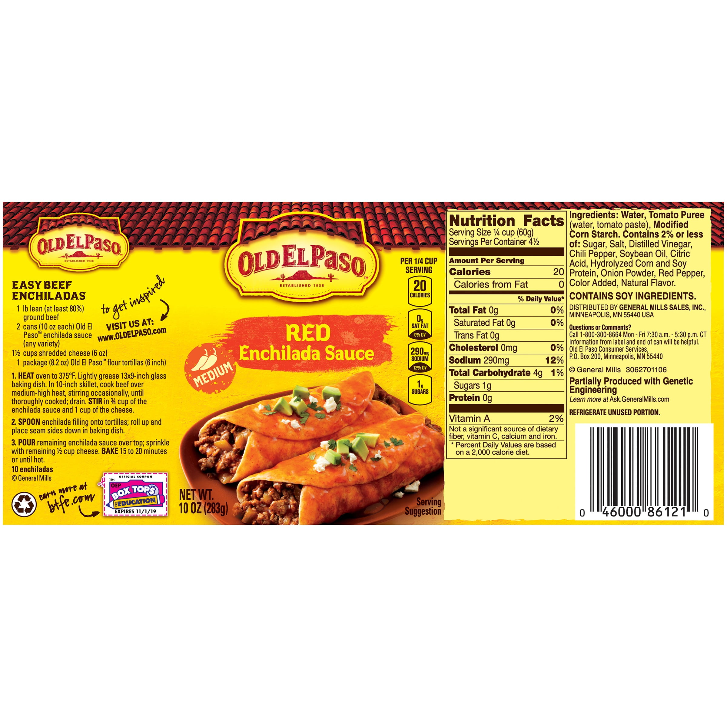 Las Palmas Enchilada Sauce Nutritional Info Besto Blog