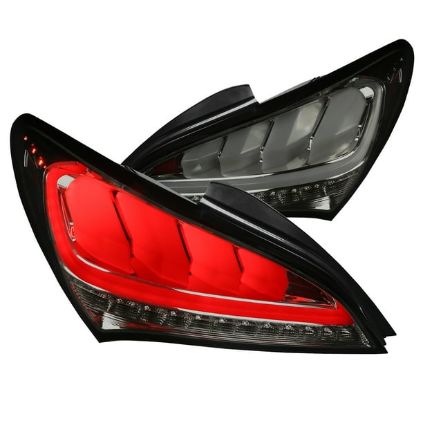 SpecD Tuning Smoke Lens Sequential LED Bar Tail Lights for 20102016