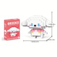 thumbnail image 5 of 1pc Random Kawaii Character Mini Brick Figures Building Blocks Cute Cartoon Bricks Mini Figures, Building Blocks. Christmas Halloween Gifts/Deco, 5 of 5
