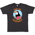 thumbnail image 3 of Inktastic Save the Rainforest Toucan Illustration T-Shirt, 3 of 5