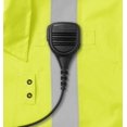 thumbnail image 2 of Ironwear 9520 Hi-Visibility ANSI Class 3 Rain Jacket with tuck-away hood and Reflective Stripes, 2 of 7