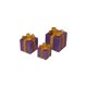 thumbnail image 1 of Decoraciones de Navidad Al Aire Libre Caja de Luz de Navidad Control Remoto Conjunto de 3 Piezas Llevó la Decoración de la Caja de Regalo Caja de Regalo de Navidad Elevada Al Aire Libre Decoración de, 1 of 9