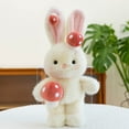 thumbnail image 3 of Mushroom Bunny Plush Toy 11.8" Bunny Stuffed Animals Easter Rabbit Plush Huggable Toy, Wonderful Easter Gift for Kids Adults Fluffy Plushie for Holiday Decor Bedroom Companion, 3 of 4