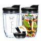 thumbnail image 1 of Vaso de batidora de repuesto de 500 ml con tapa para sorber y sellar para Nutri Ninja, 1 of 5