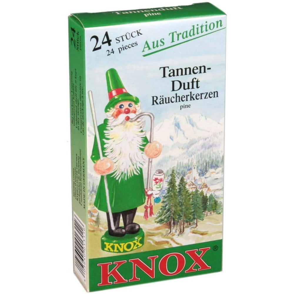 Knox Pine Scent German Incense Cones Made in Germany for German Smokers